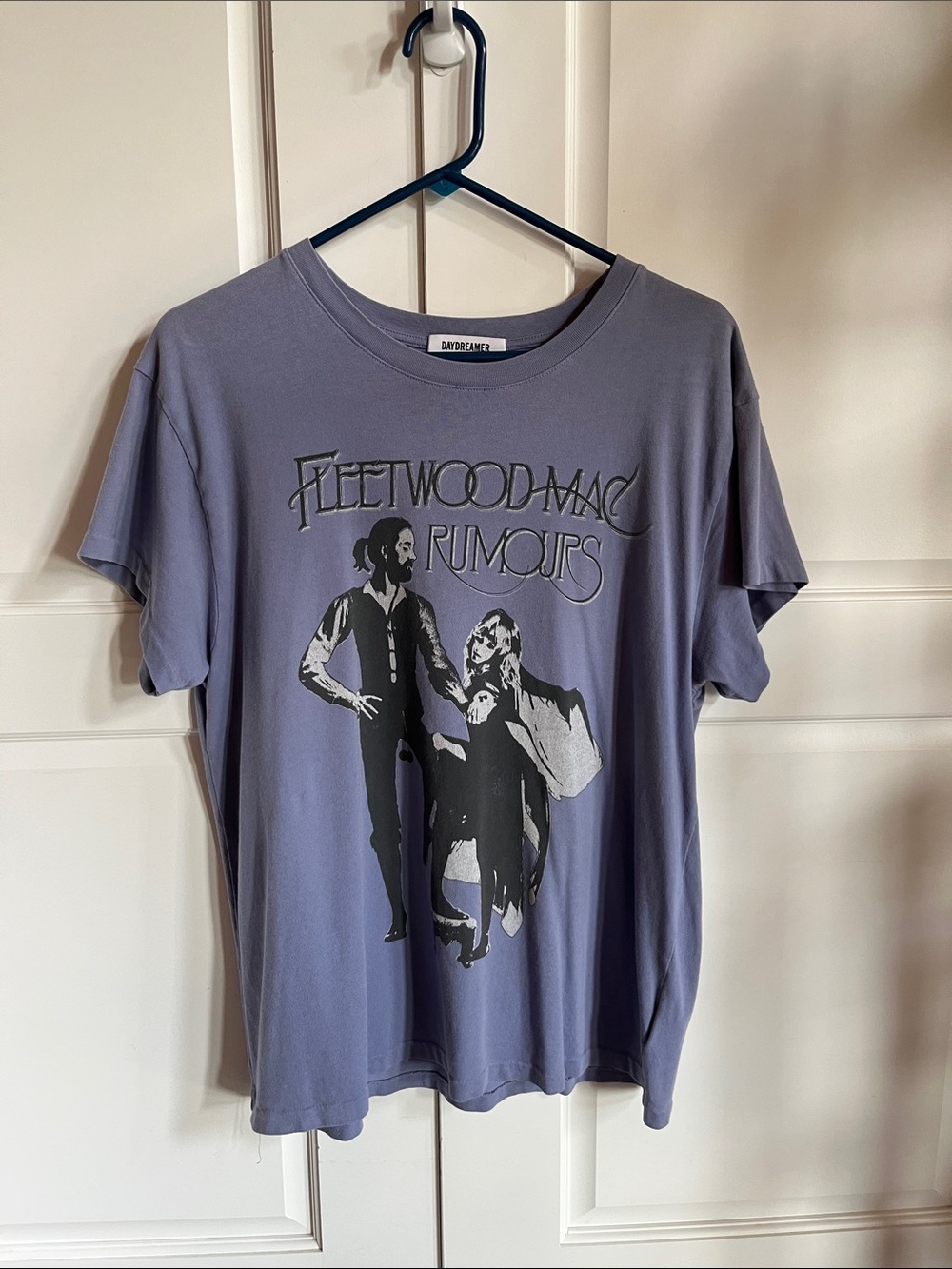 Daydreamer Fleetwood Mac Rumours Graphic Tee - Lavender Gray